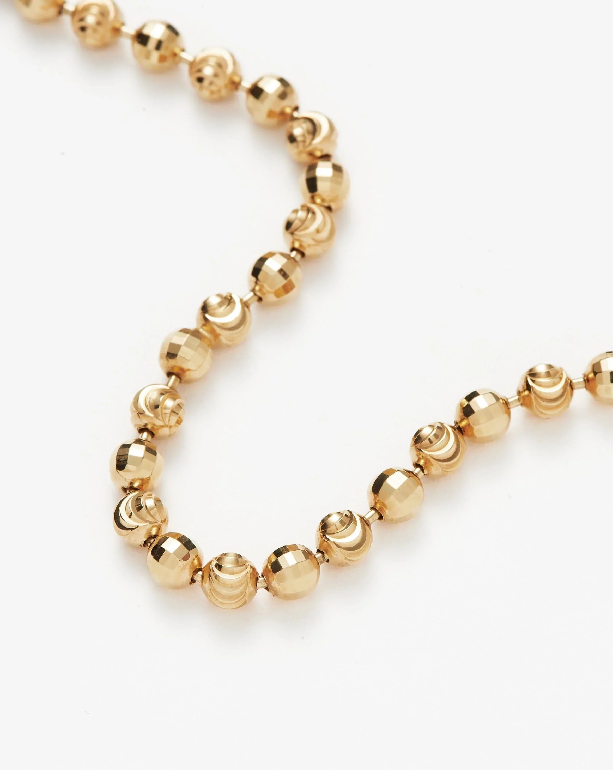 Fine Moon Beaded Chain Bracelet Missoma