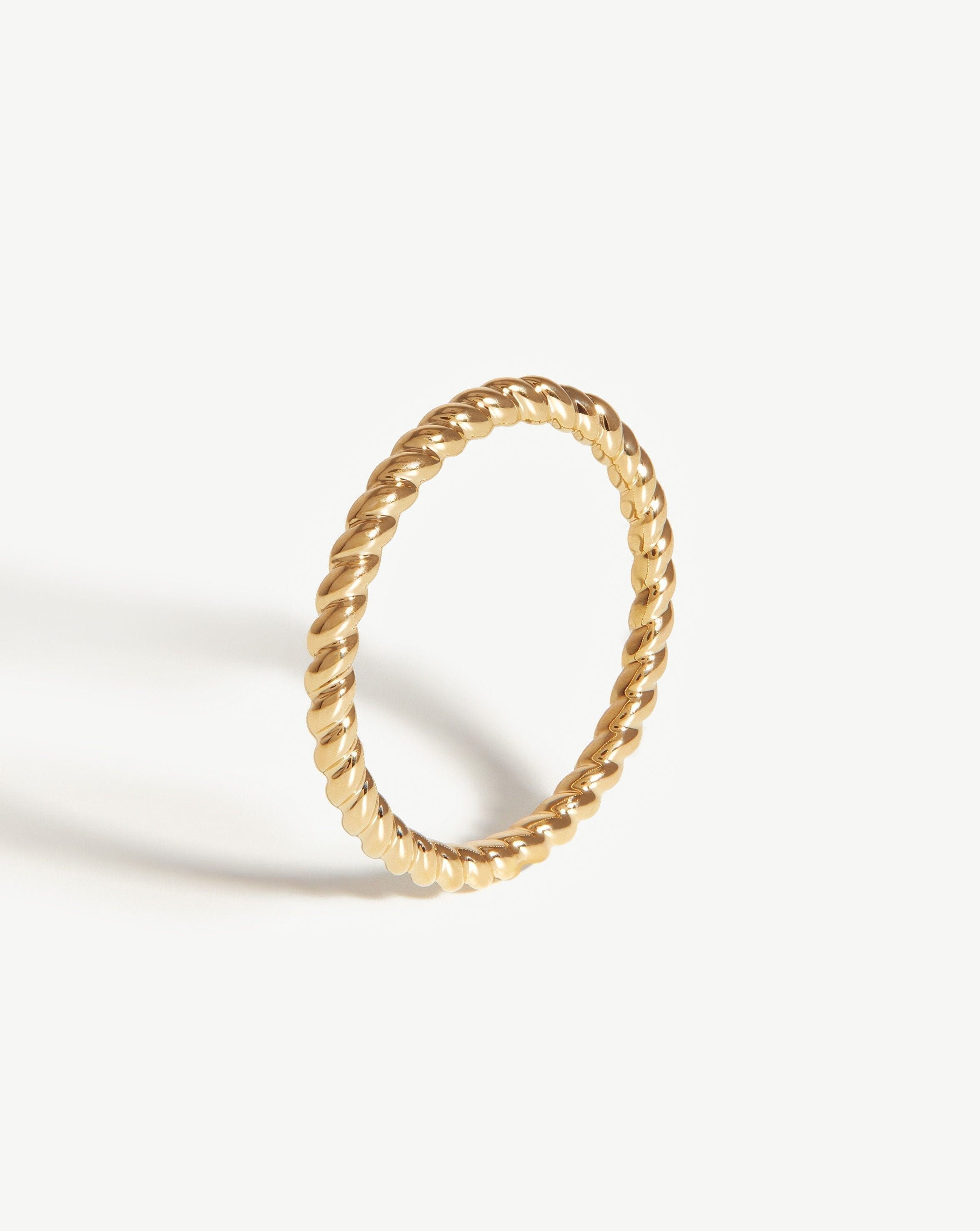Fine Rope Ring | 14ct Solid Gold Rings Missoma 