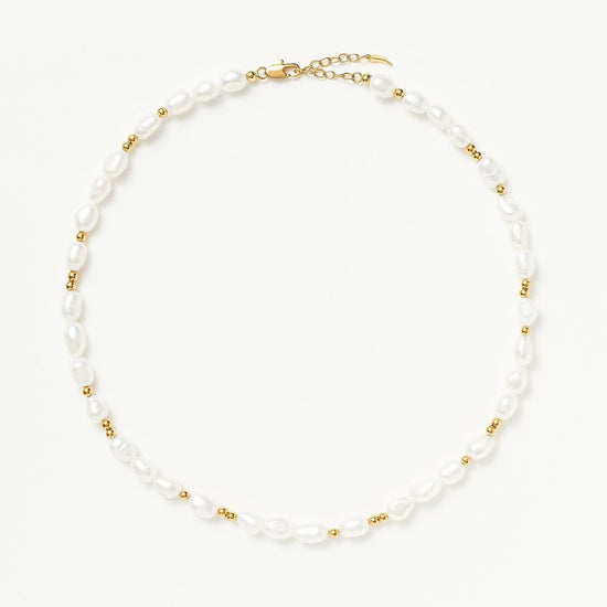 Good Vibes Pearl Choker Necklaces Missoma 