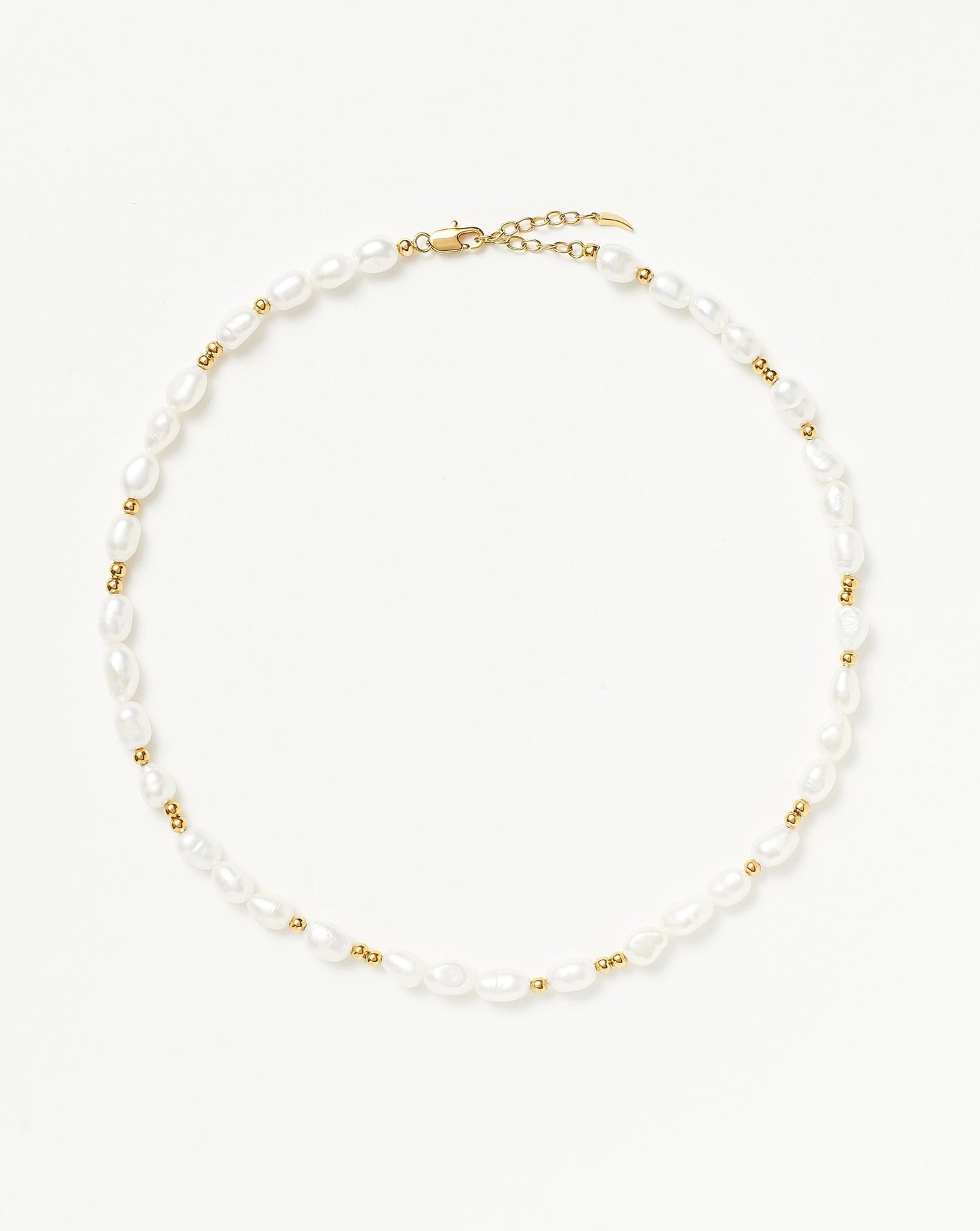 Good Vibes Pearl Choker Necklaces Missoma 