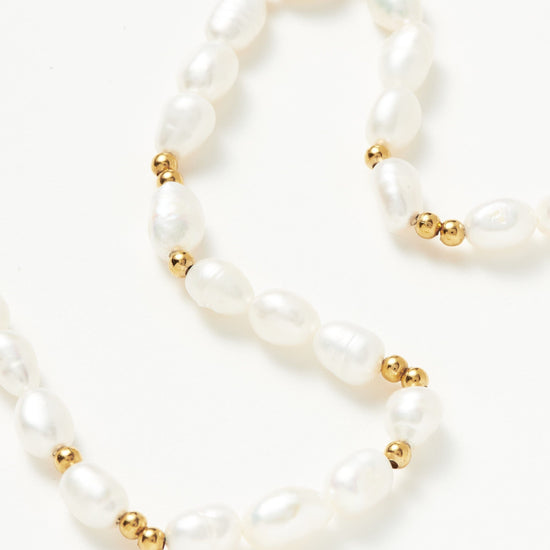 Good Vibes Pearl Choker Necklaces Missoma 