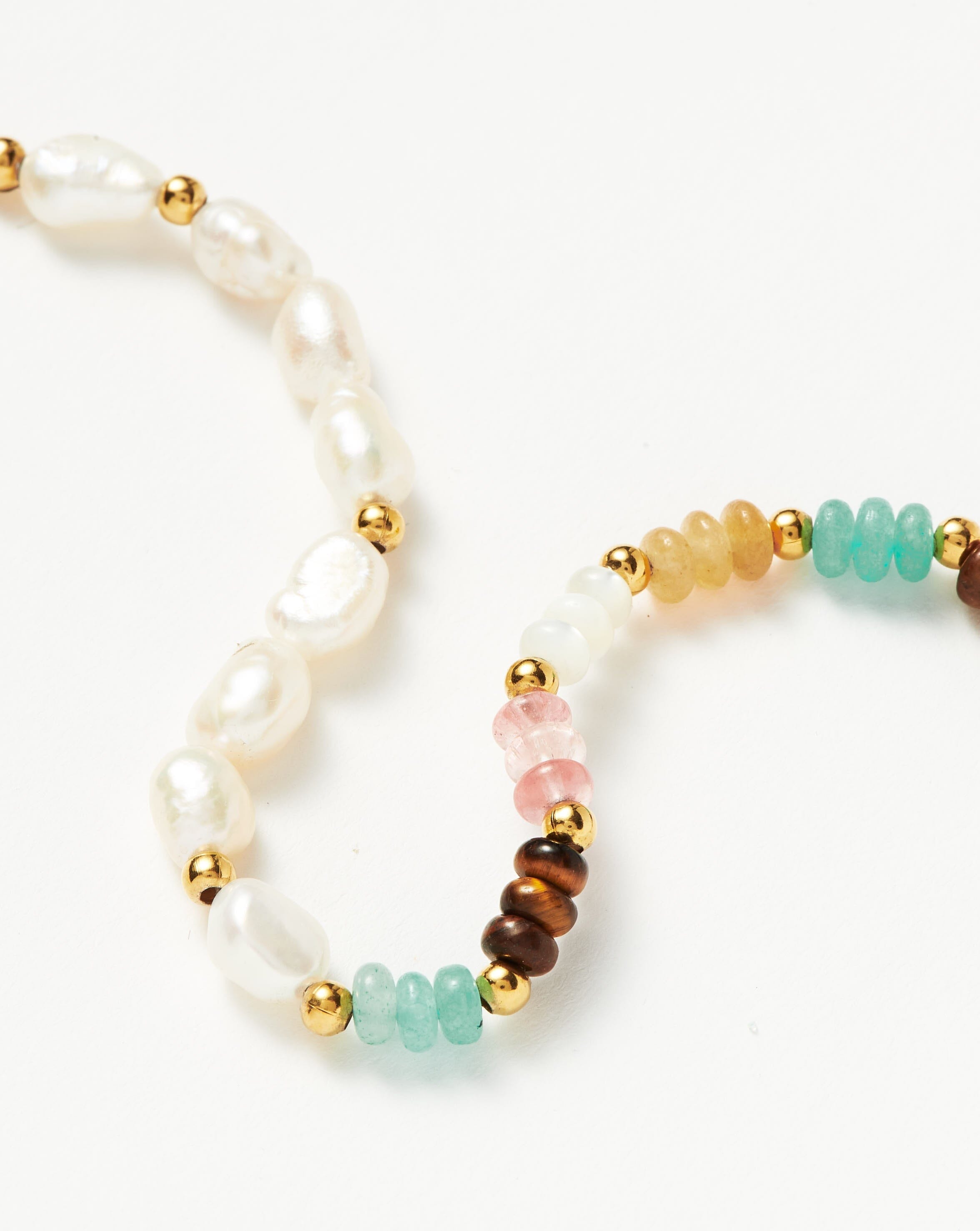 Good Vibes Pearl Multi Beaded Bracelet Bracelets Missoma 