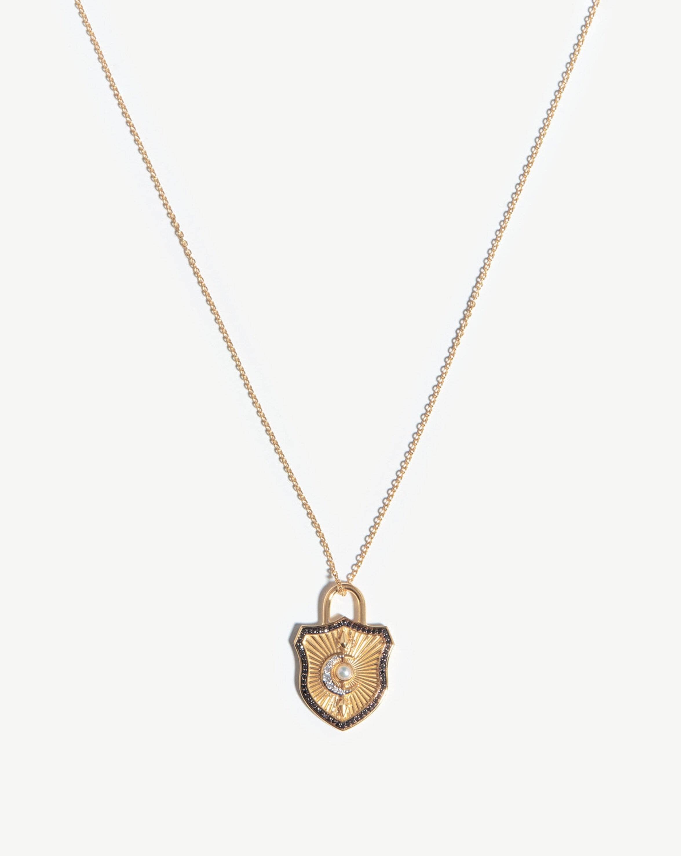 Harris Reed Fine Shield Necklace | | Missoma