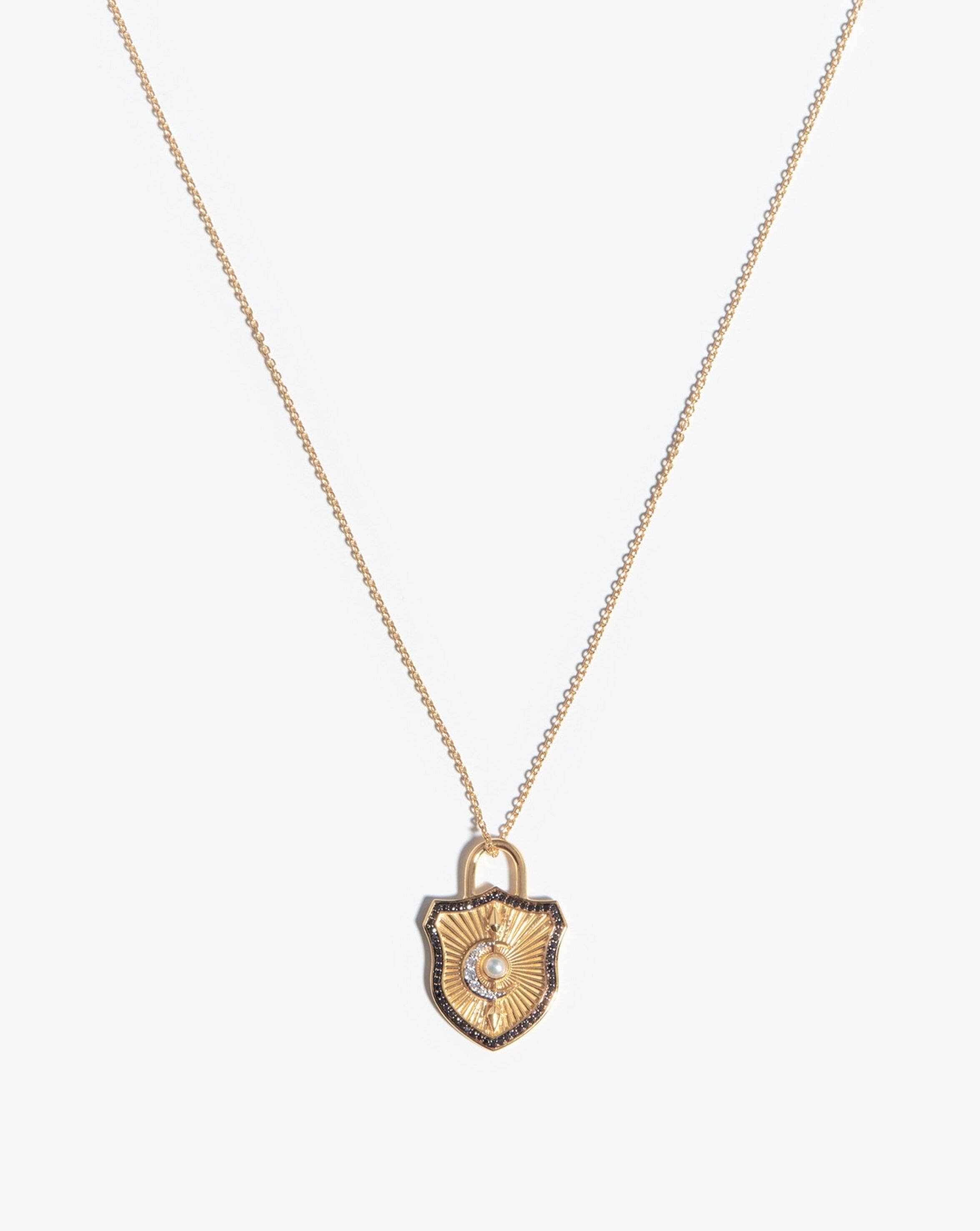 Harris Reed Fine Shield Necklace | Necklaces Missoma 