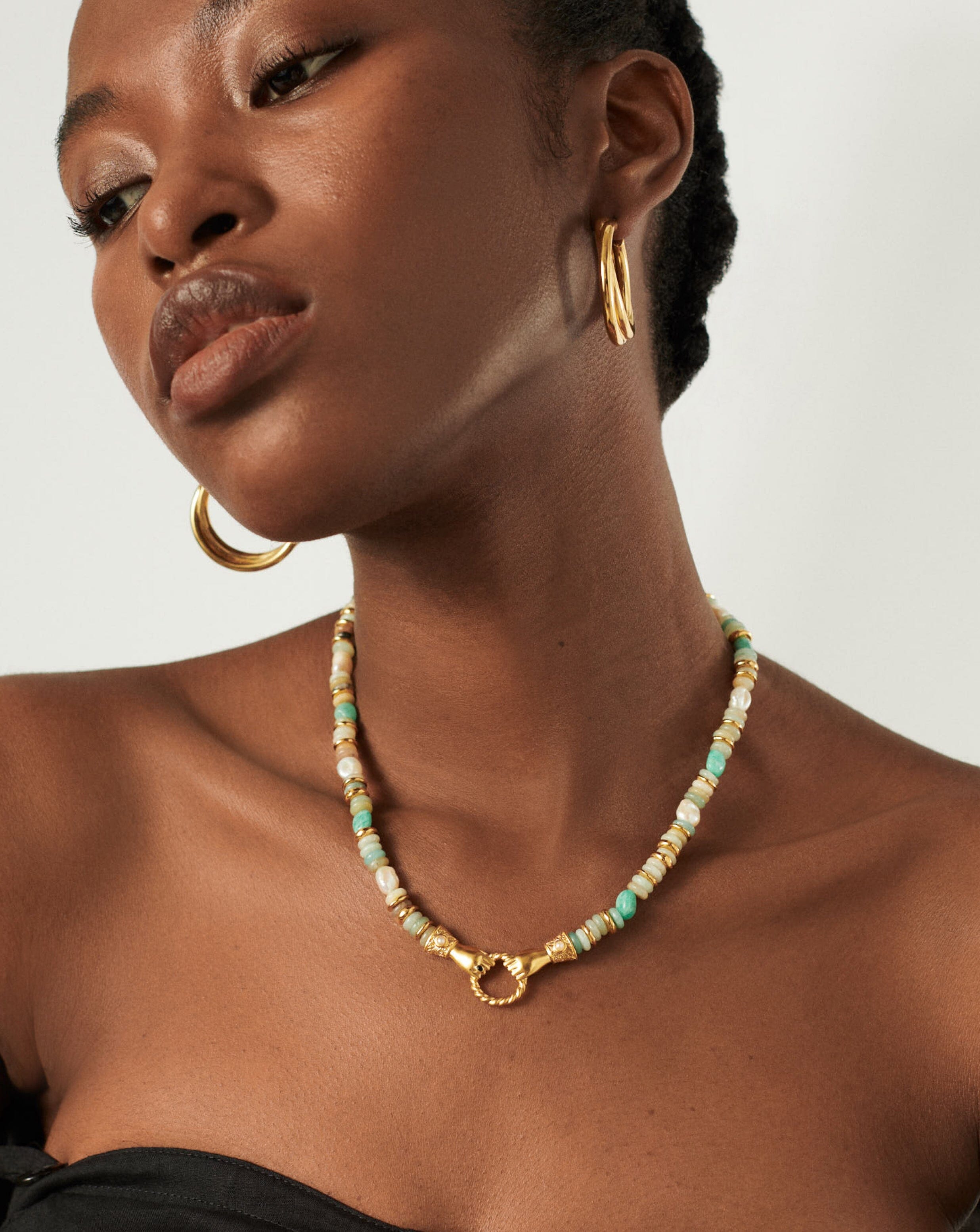 Missoma Mix Stone Beaded Necklace - Farfetch