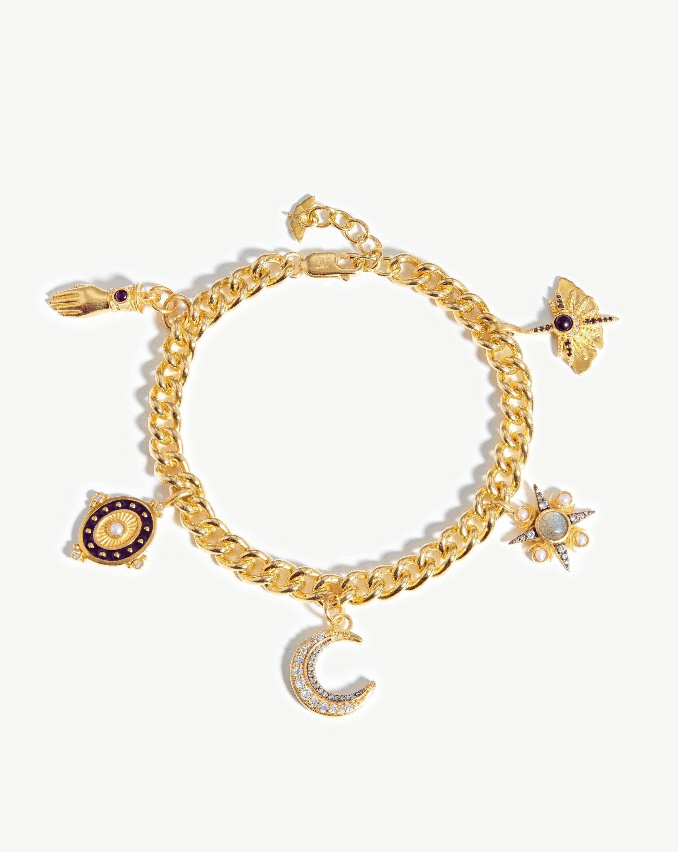 Harris Reed Pearl Symbols of Change Bracelet | 18ct Gold Plated/Pearl Bracelets Missoma 