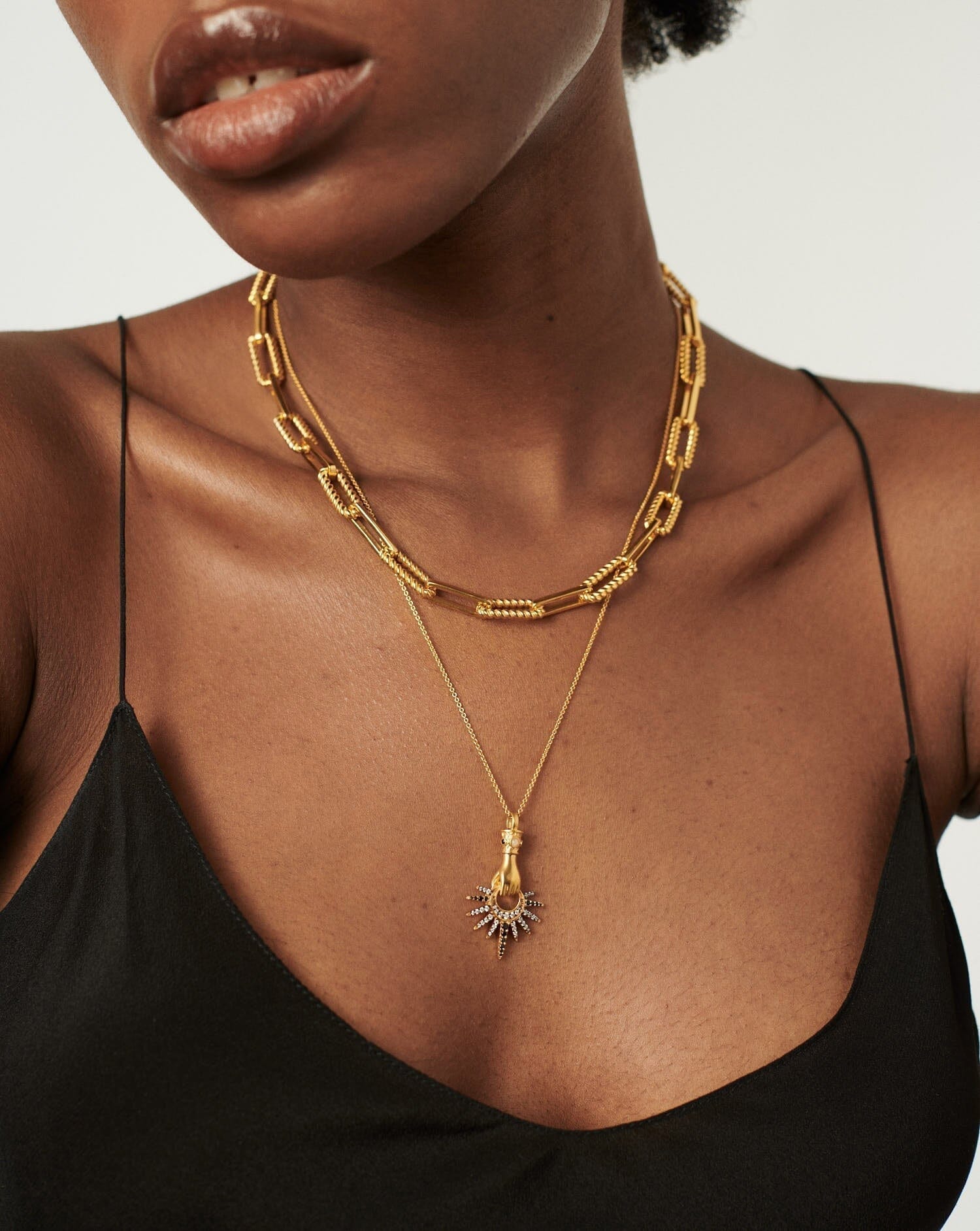 Harris Reed Star Catcher Pendant Necklace | 18ct Gold Plated Vermeil/Pearl Necklaces Missoma 