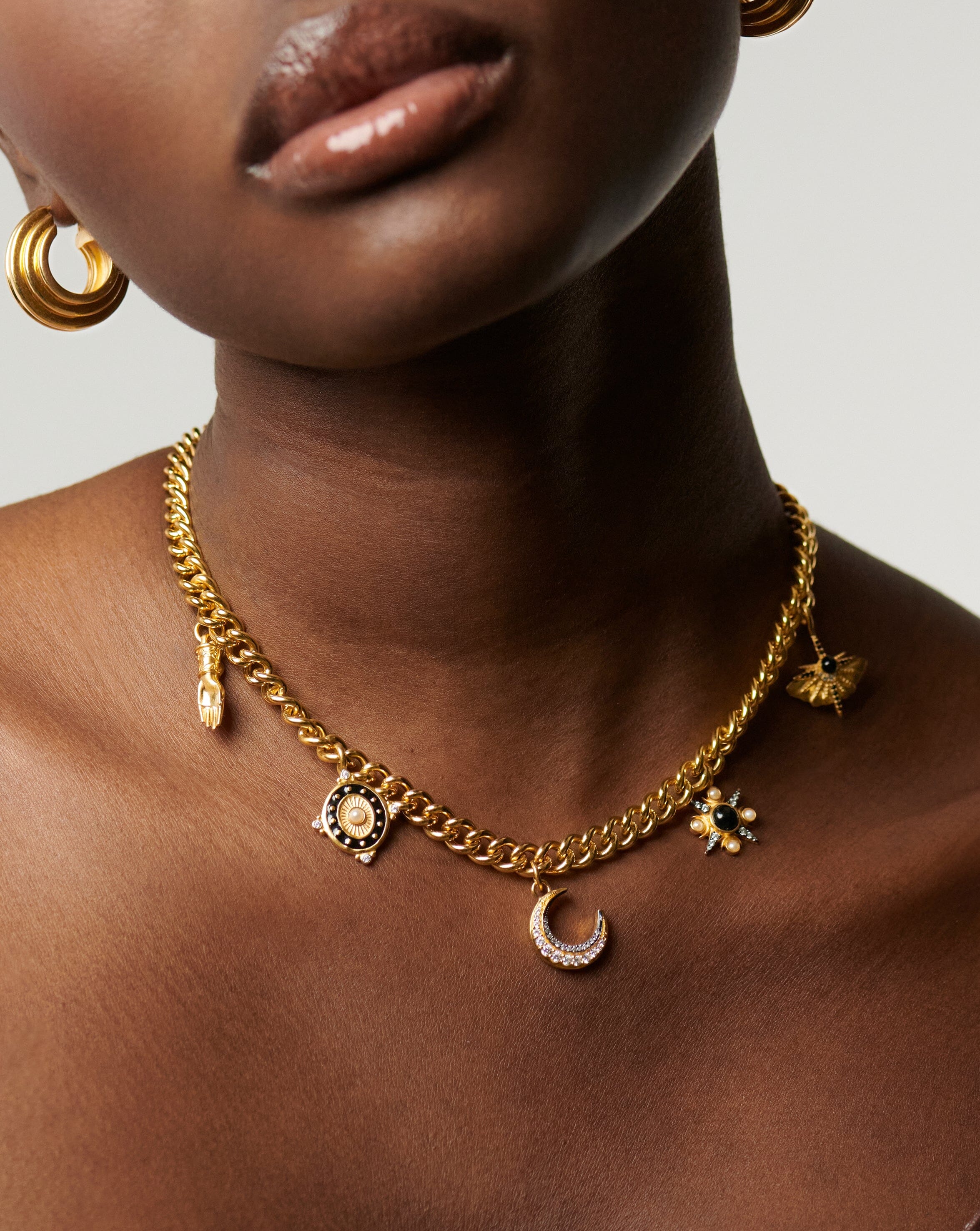 Wholesale Angel Cupid Charm Choker Necklace | JR Fashion Accessories