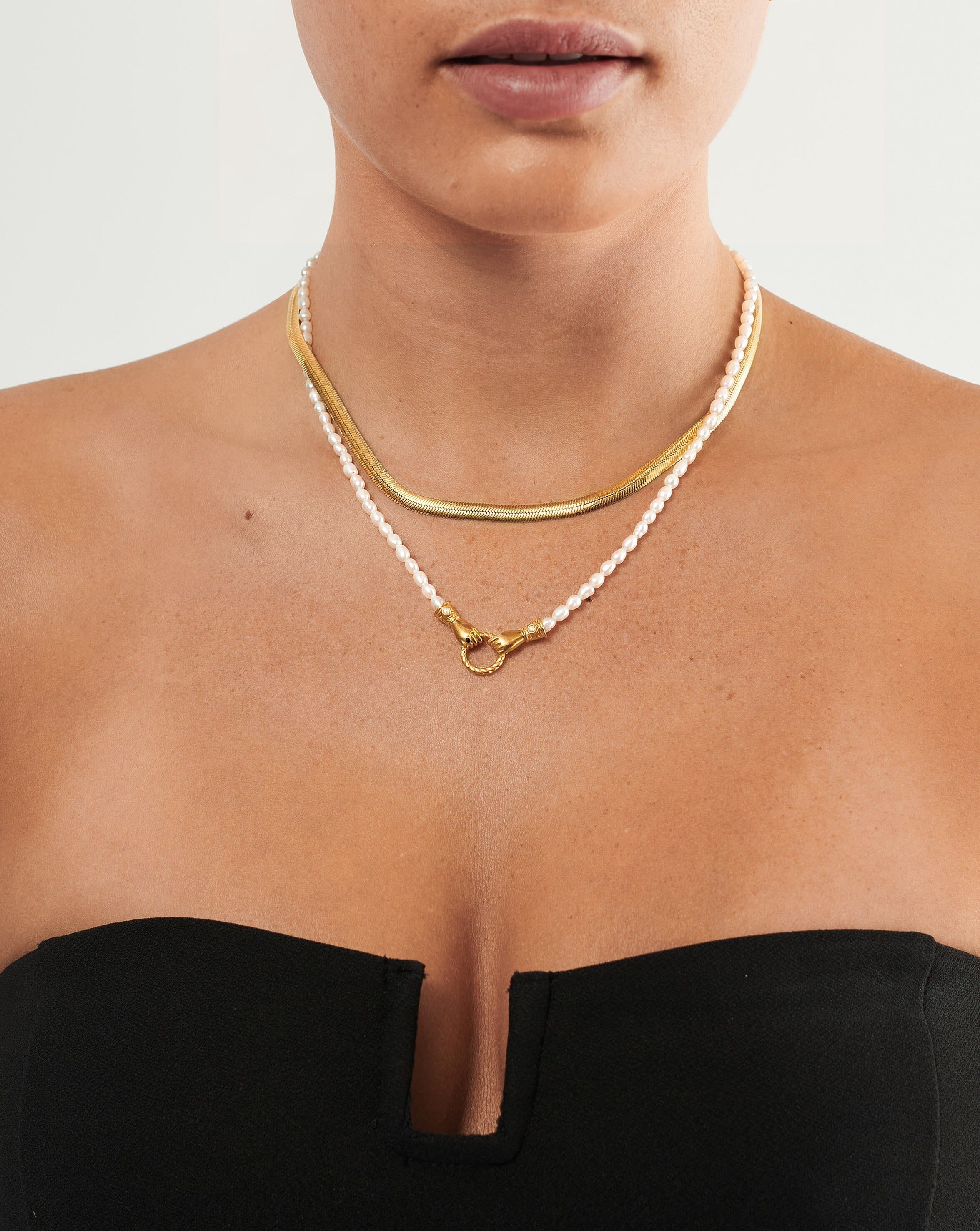 Iconic In Good Hands Necklace Set Layering Sets Missoma 