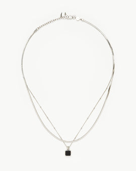 Iconic Lucy Williams Black Onyx Necklace Set