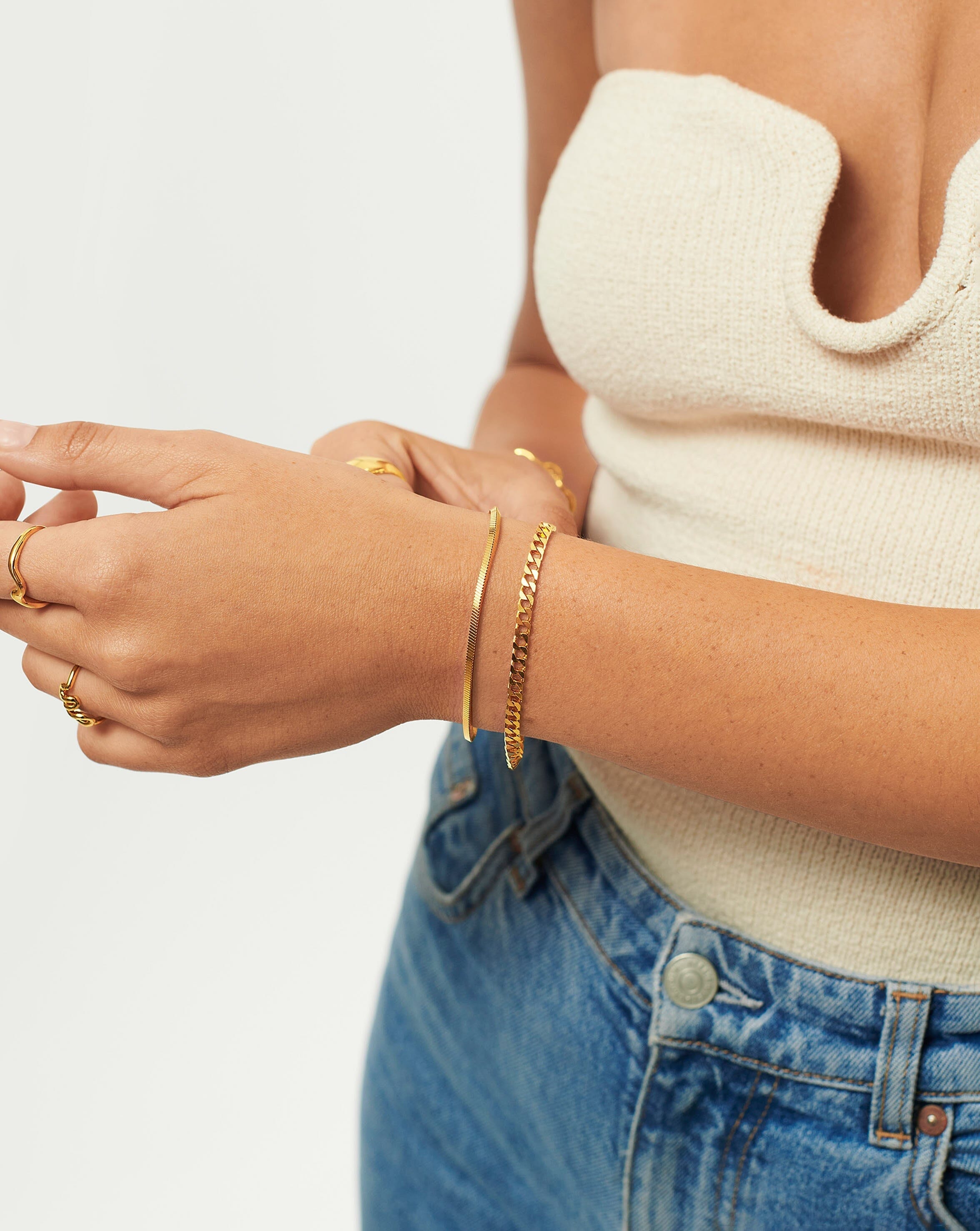 Iconic Lucy Williams Chain Bracelet Set Layering Sets Missoma 