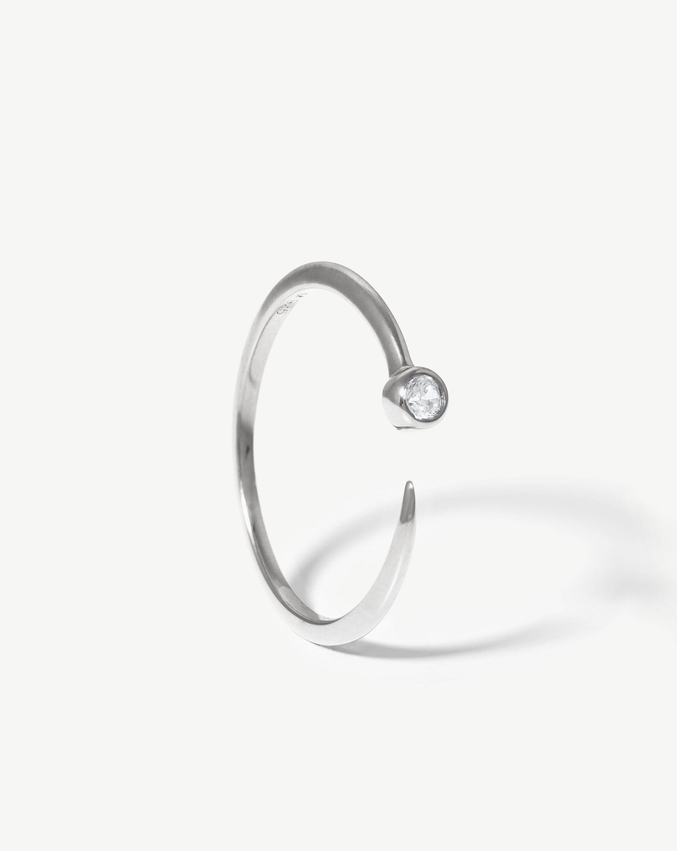 Interstellar Ring | Sterling Silver/Cubic Zirconia Rings Missoma 