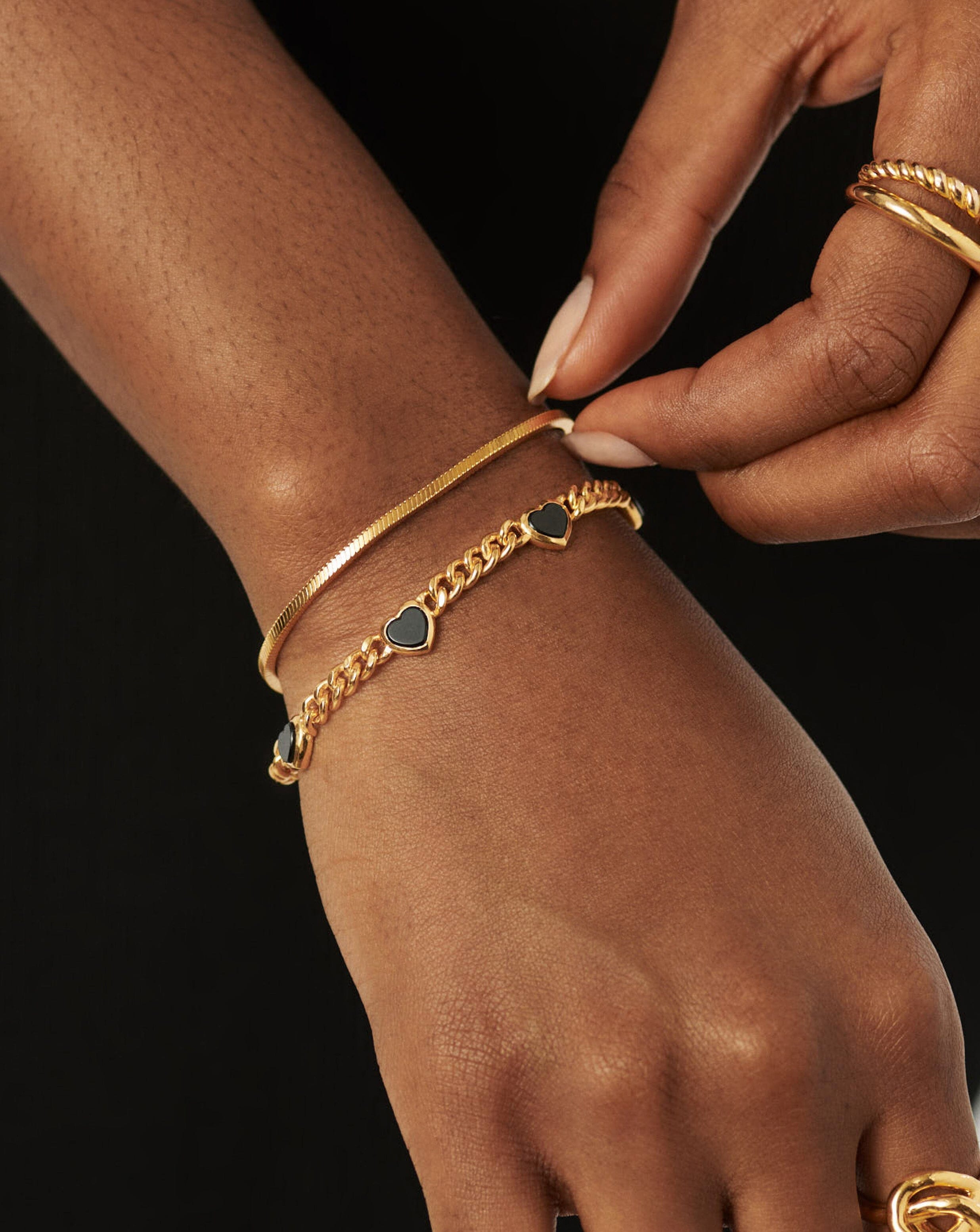 18ct Yellow Gold Diamond Charm Bracelet — Annoushka EU