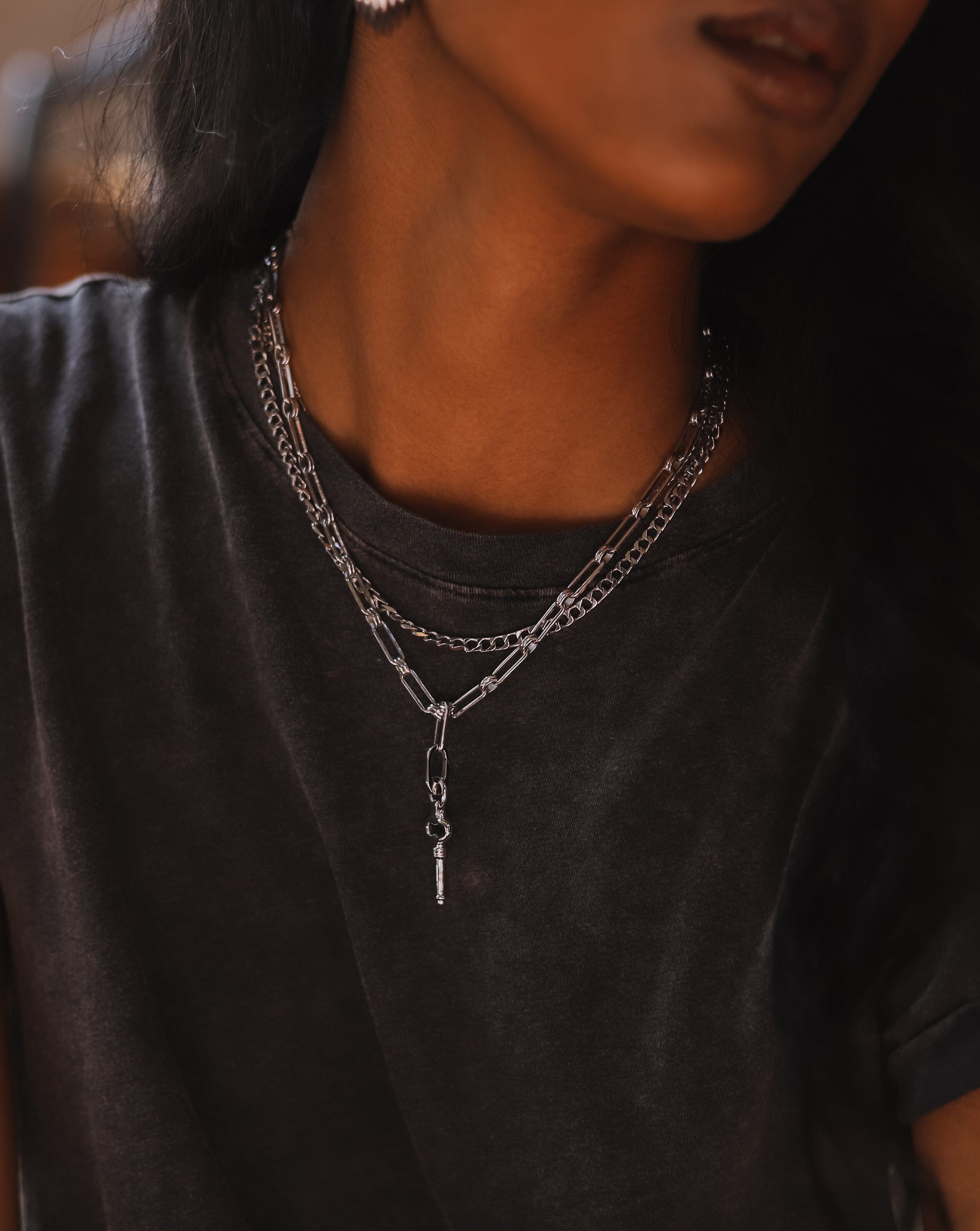Key Clip-On Pendant Necklaces Missoma 