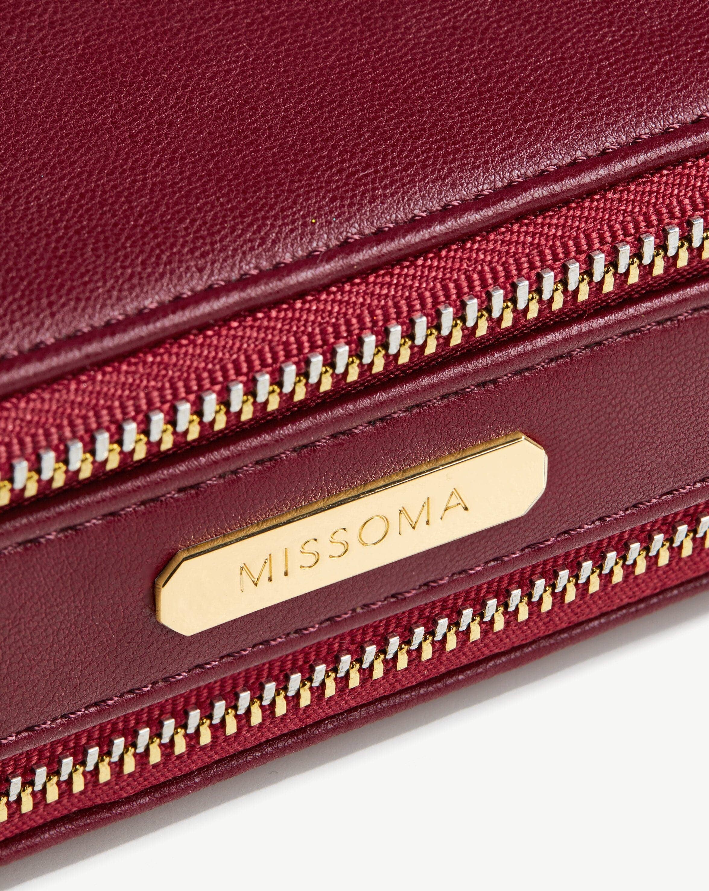 Large Jewelry Case | Burgundy Accessories Missoma 