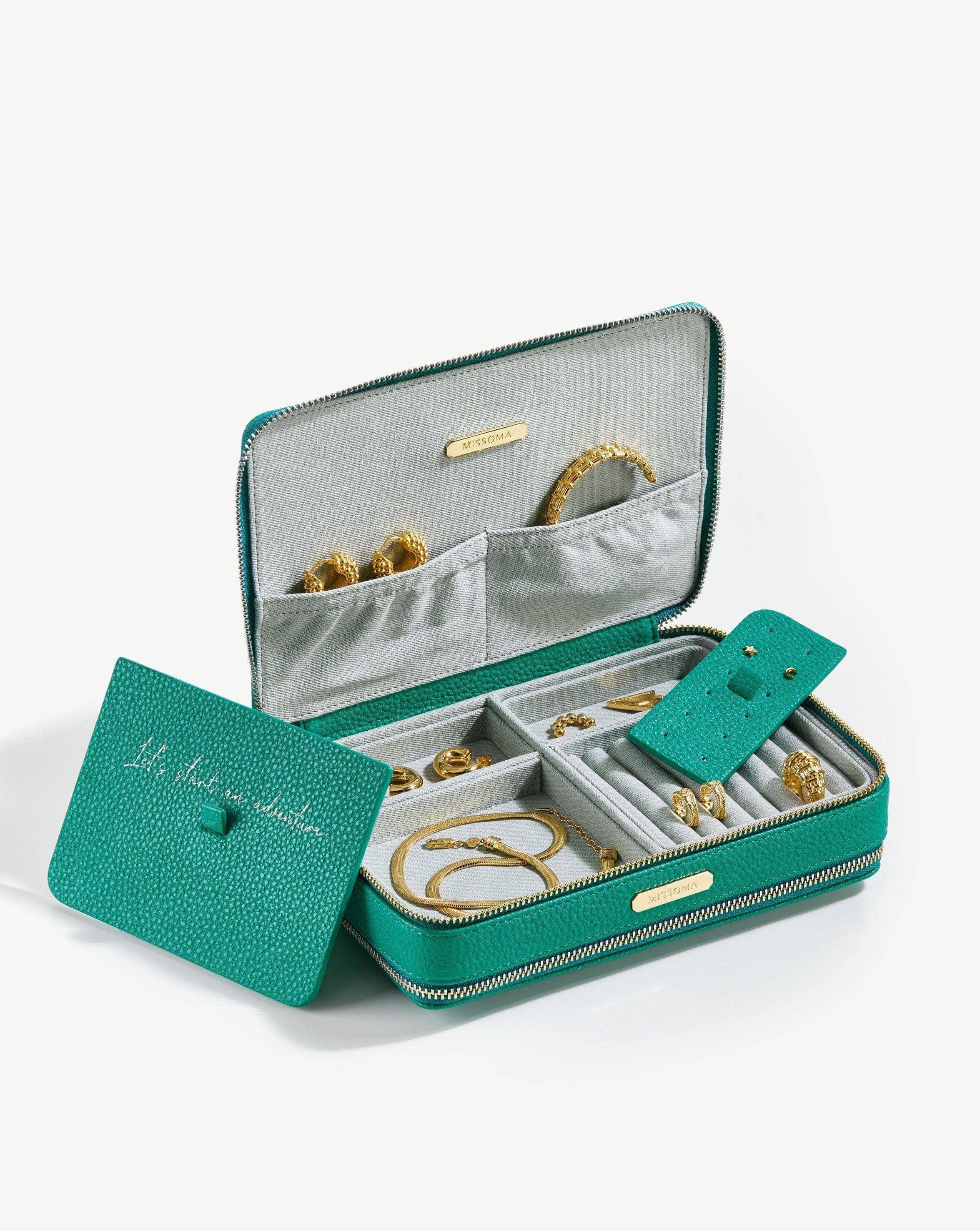 Large Jewelry Case | Emerald Green Accessories Missoma 