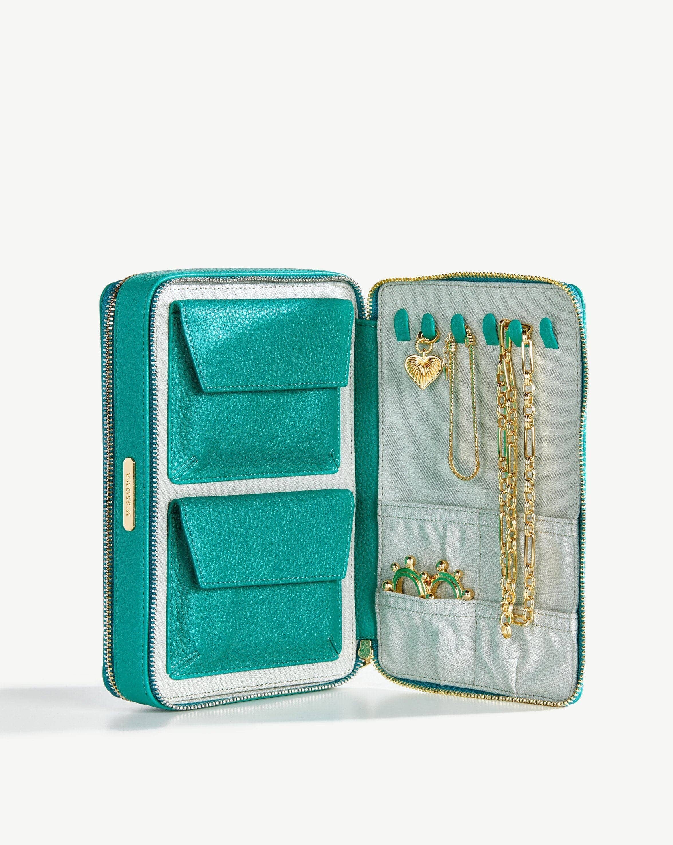 Large Jewelry Case | Emerald Green Accessories Missoma 