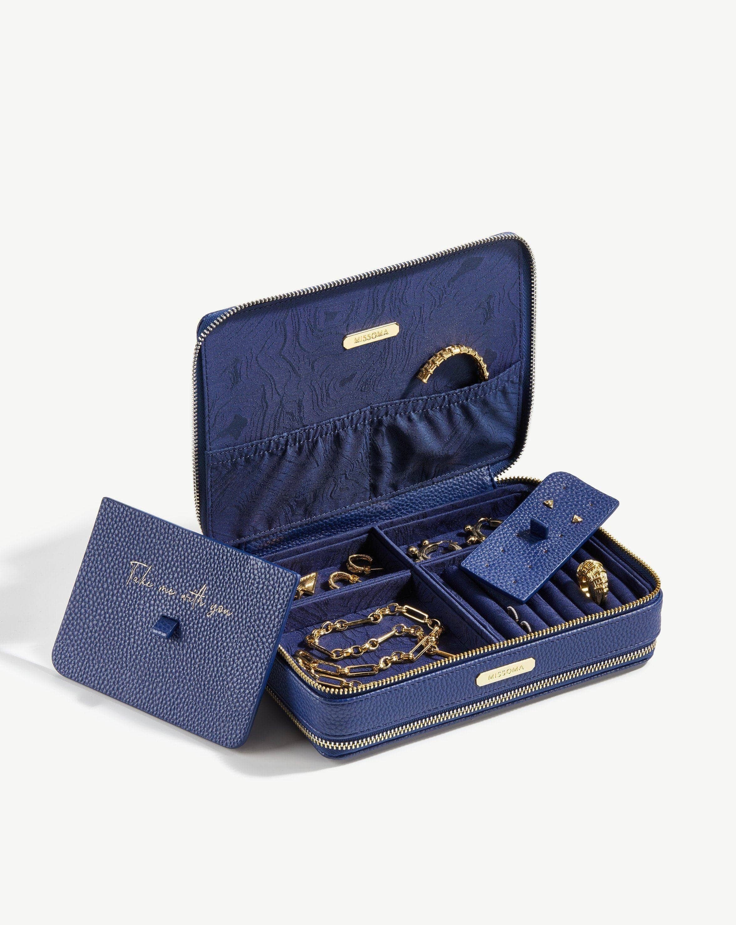 Large Jewelry Case | Midnight Blue Accessories Missoma 