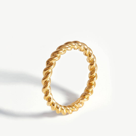 Lasso Ring | 18ct Gold Plated Vermeil Rings Missoma 