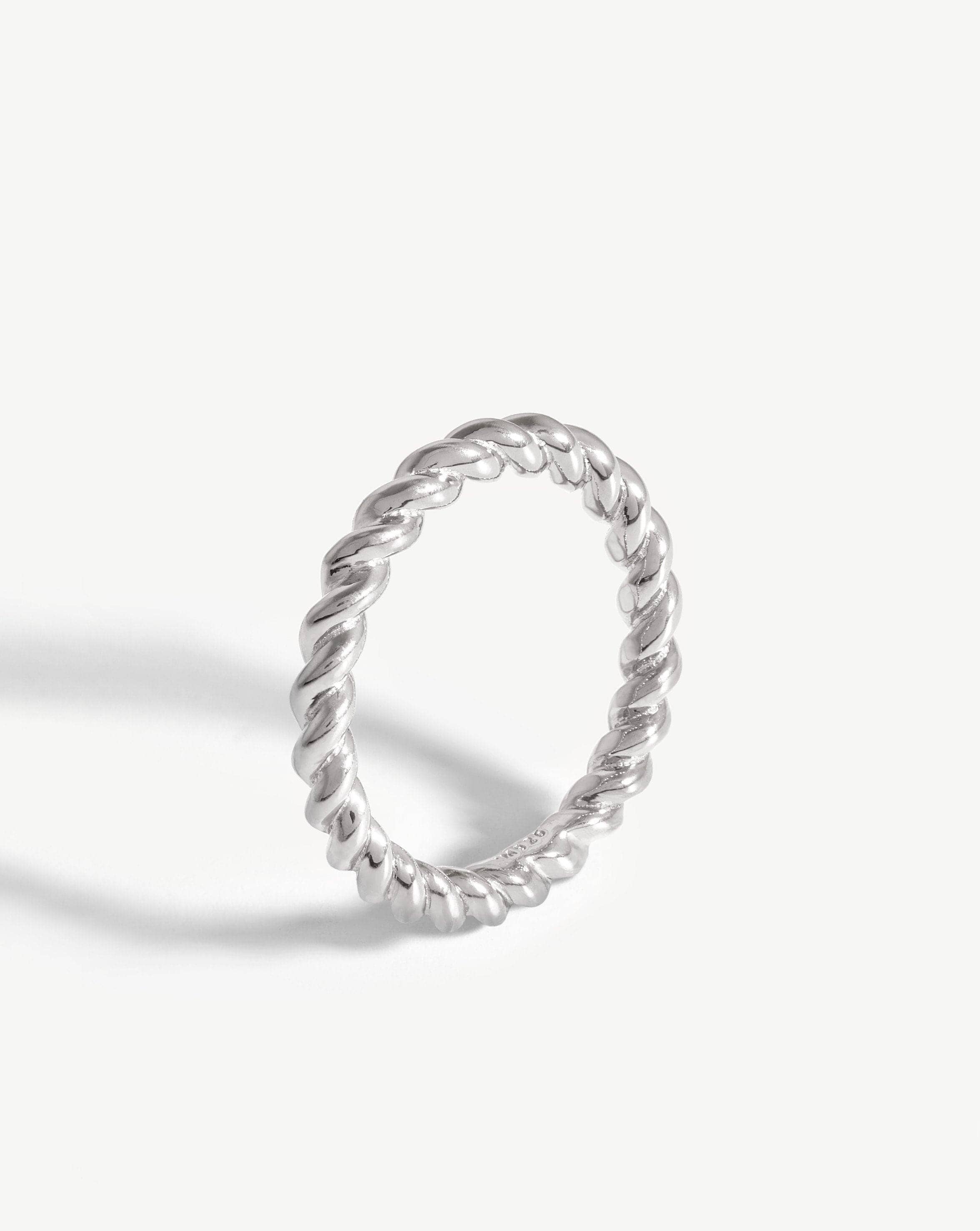 Lasso Stacking Ring | Sterling Silver | Missoma