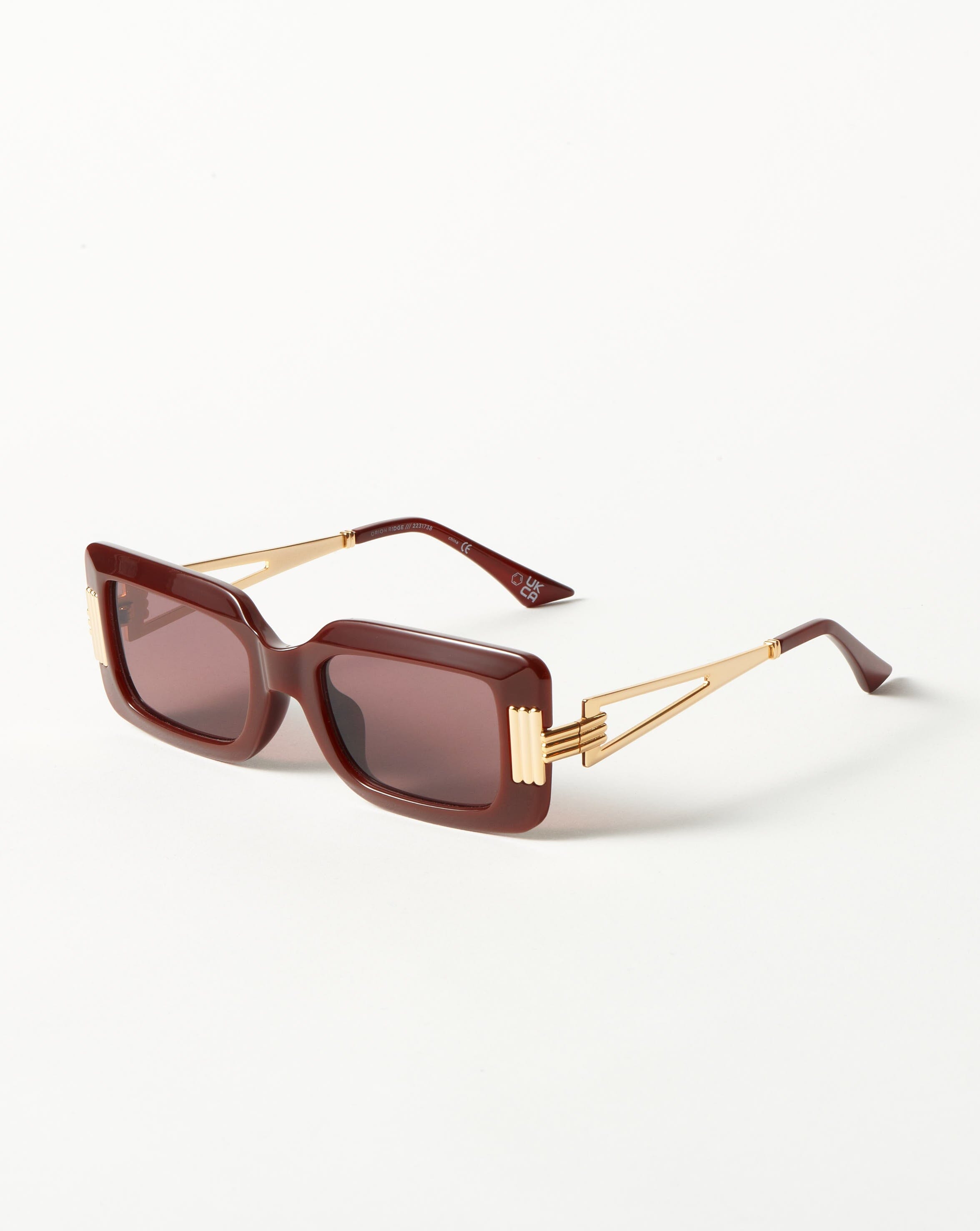 Le Specs Orion Ridge Sunglasses | Burgundy Accessories Missoma 