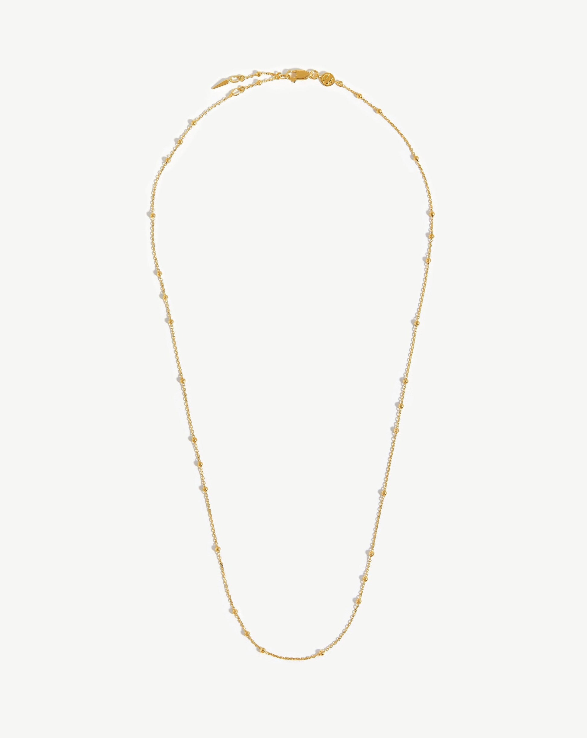 Long Orb Chain Necklace | 18ct Gold Plated Vermeil Necklaces Missoma 