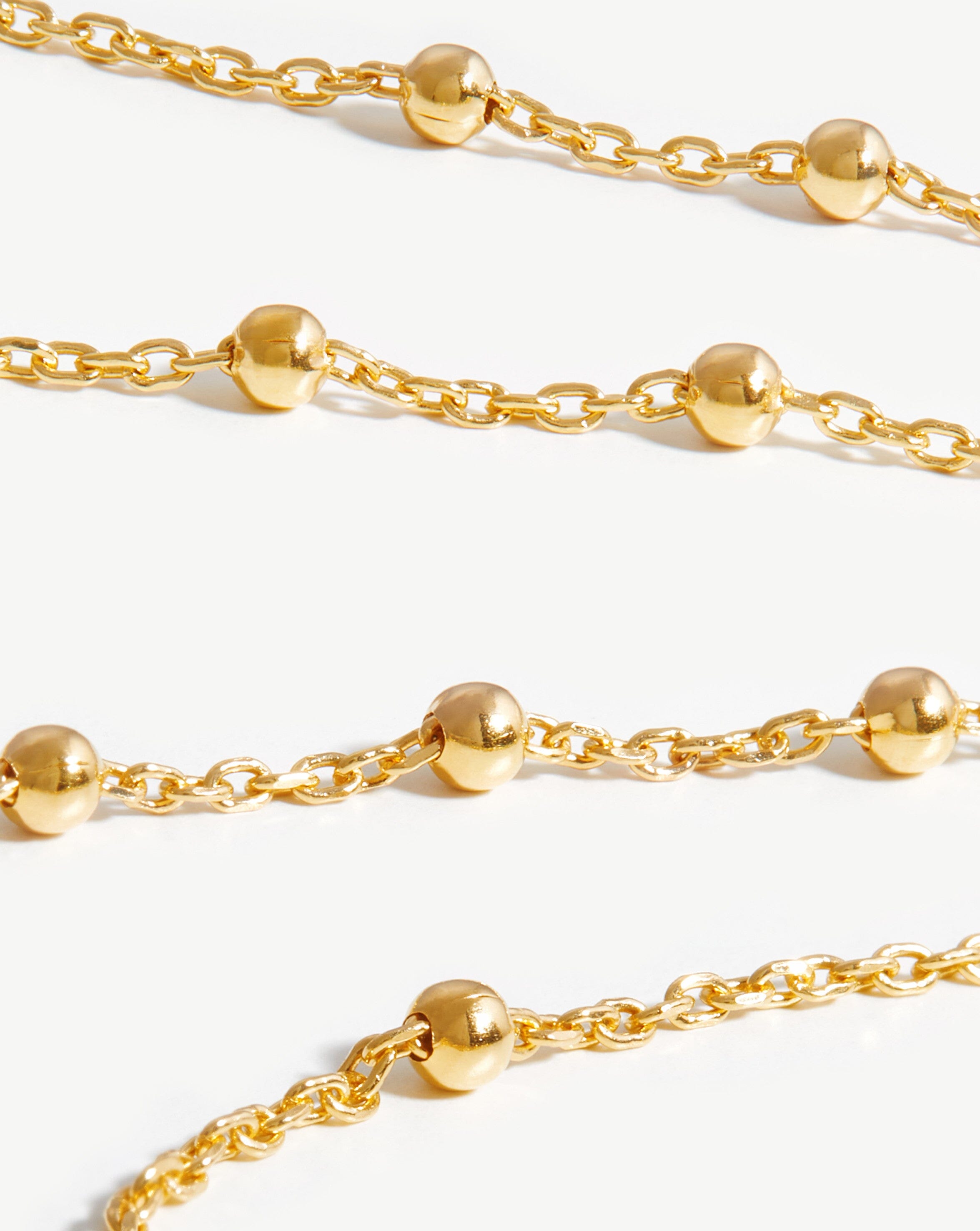 Textured Sunburst Chain Necklace 18ct Gold Plate – Daisy London