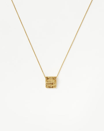 Lucy Williams Byzantine Coin Pendant Necklace | 18ct Gold Plated Vermeil Necklaces Missoma 