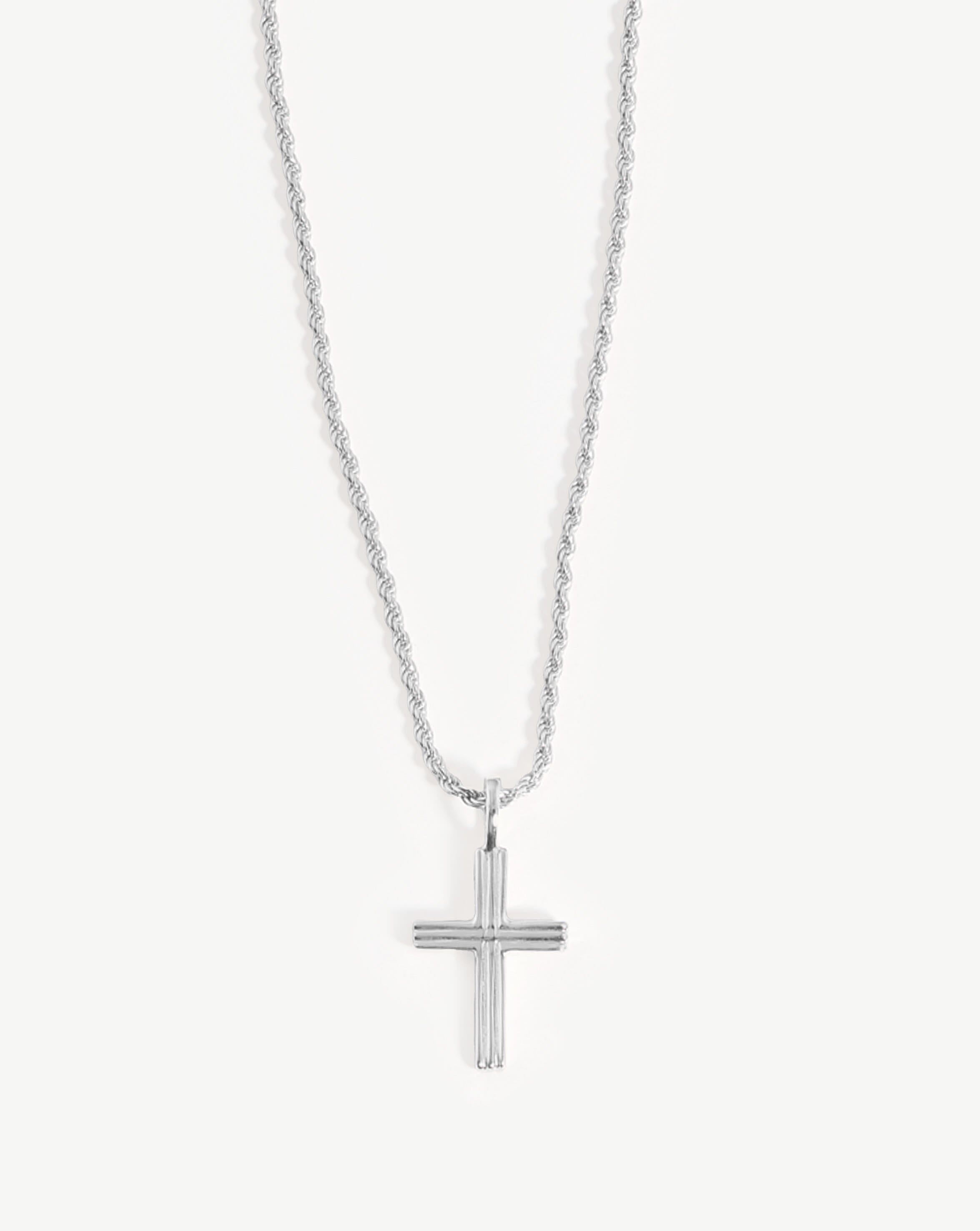 Lucy Williams Classic Cross Long Necklace Necklaces Missoma 