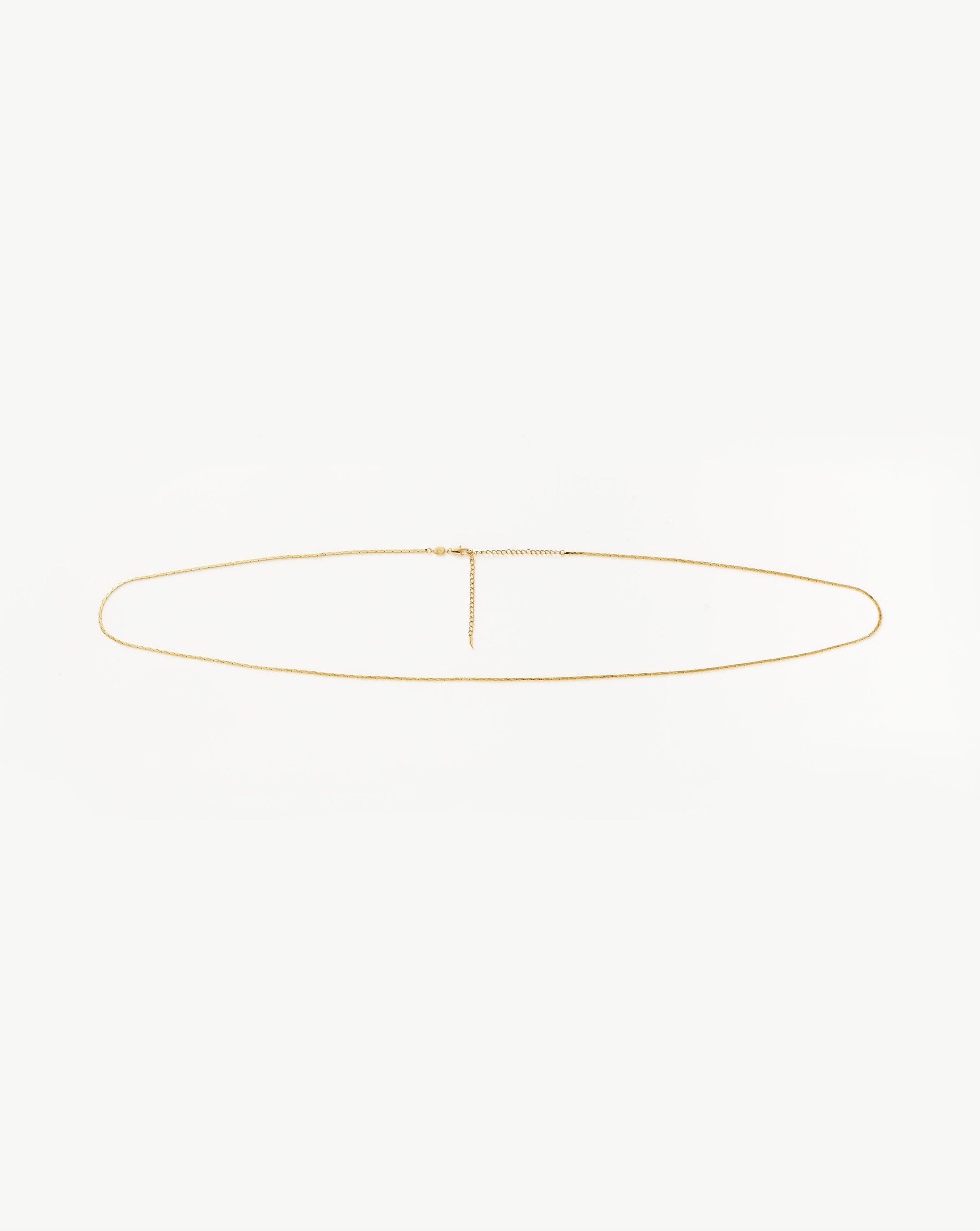 Lucy Williams Cobra Snake Belly Chain | 18ct Gold Plated Necklaces Missoma 