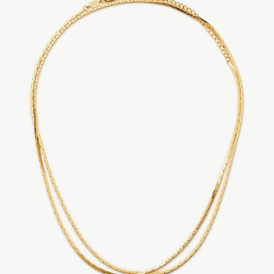 Lucy Williams Cobra Snake Belly Chain | 18ct Gold Plated Necklaces Missoma 