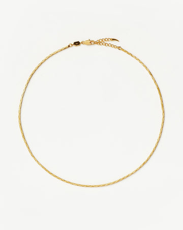 Lucy Williams Cobra Snake Chain Necklace | 18ct Gold Plated Necklaces Missoma 