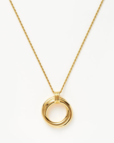 Lucy Williams Entwine Necklace :18 ct Gold | Missoma US