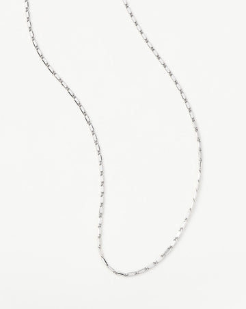 Lucy Williams Horizon Link Chain Necklace | Sterling Silver Necklaces Missoma 