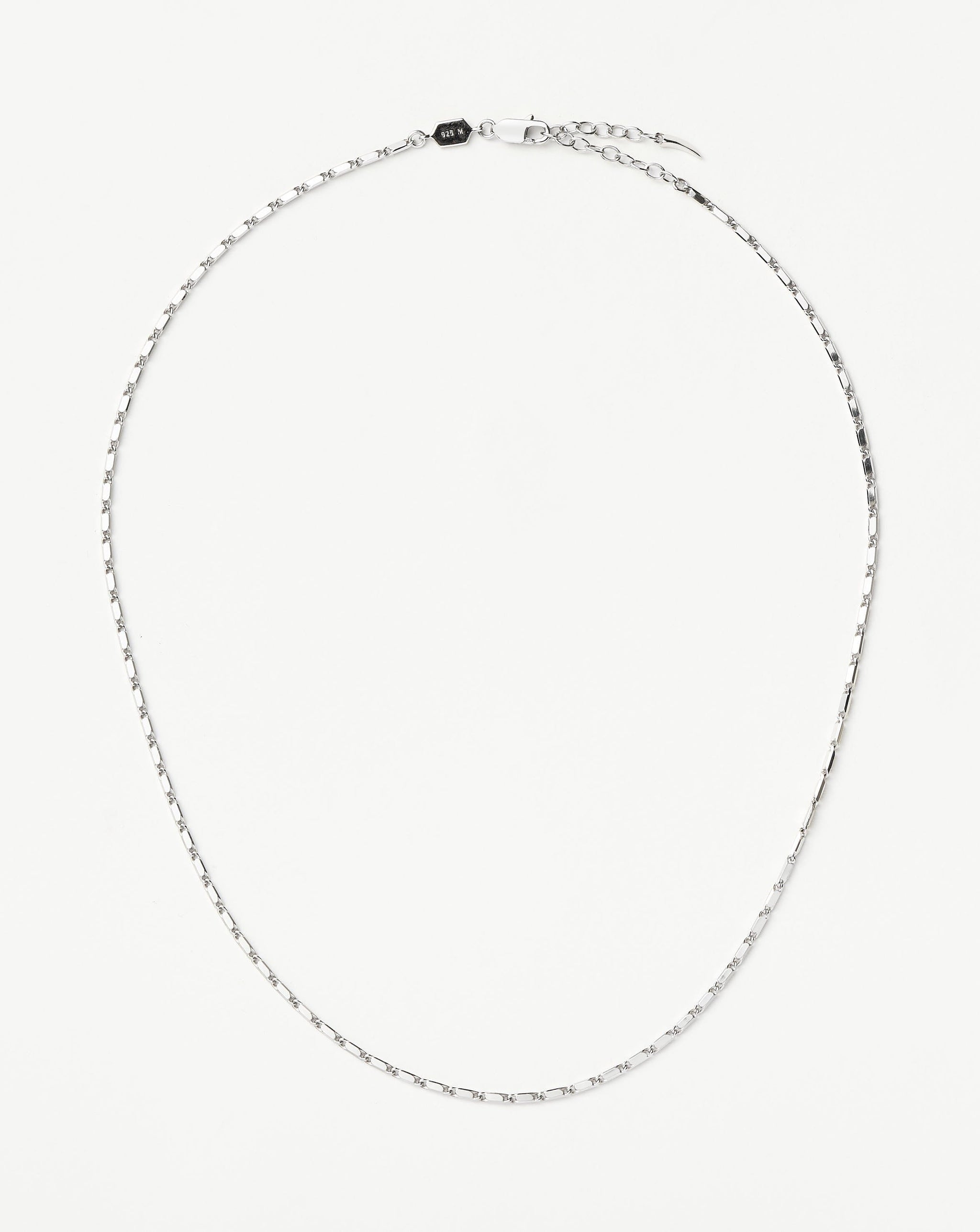 Lucy Williams Horizon Link Chain Necklace | Sterling Silver Necklaces Missoma 