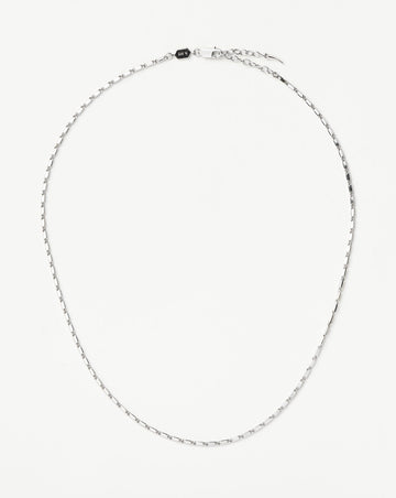 Lucy Williams Horizon Link Chain Necklace | Sterling Silver Necklaces Missoma 