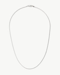 Lucy Williams Medium Square Snake Chain Necklace Necklaces Missoma 