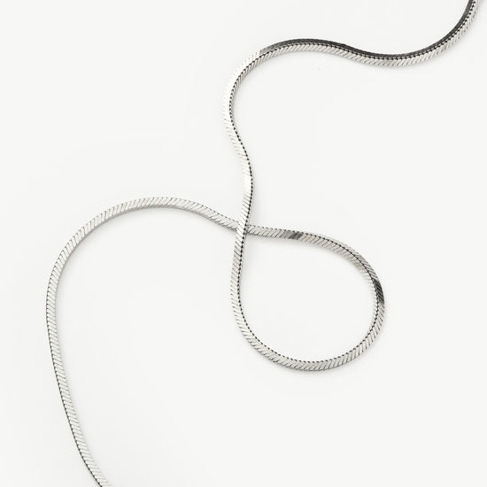 Lucy Williams Medium Square Snake Chain Necklace Necklaces Missoma 