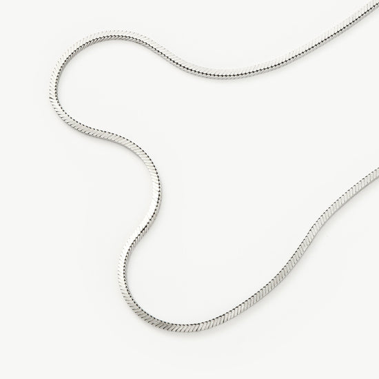 Lucy Williams Medium Square Snake Chain Necklace Necklaces Missoma 