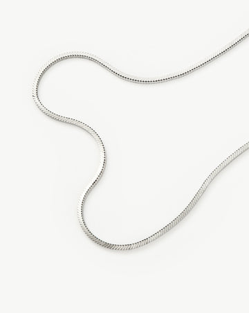 Lucy Williams Medium Square Snake Chain Necklace Necklaces Missoma 