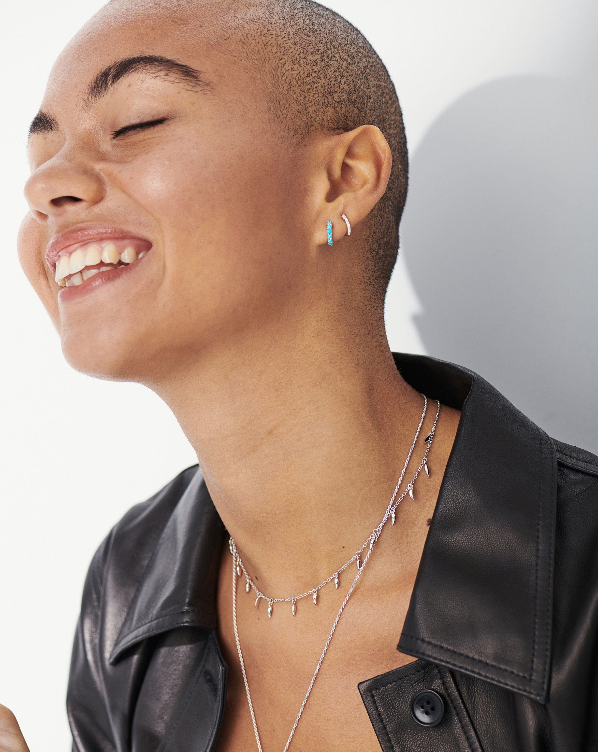 Lucy Williams Mini Fang Choker | Sterling Silver Necklaces Missoma 
