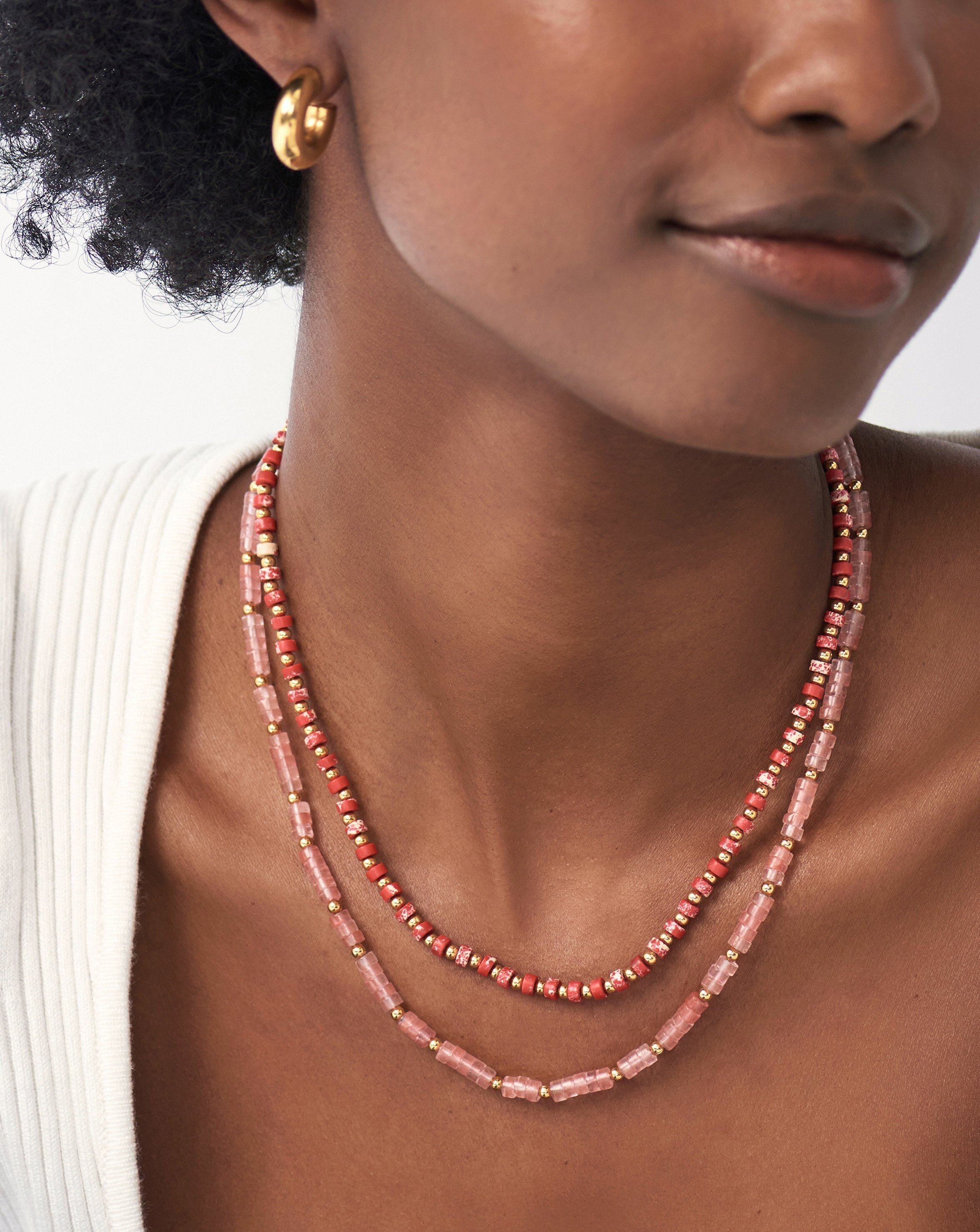 Missoma Beaded Gemstone Necklace - Farfetch