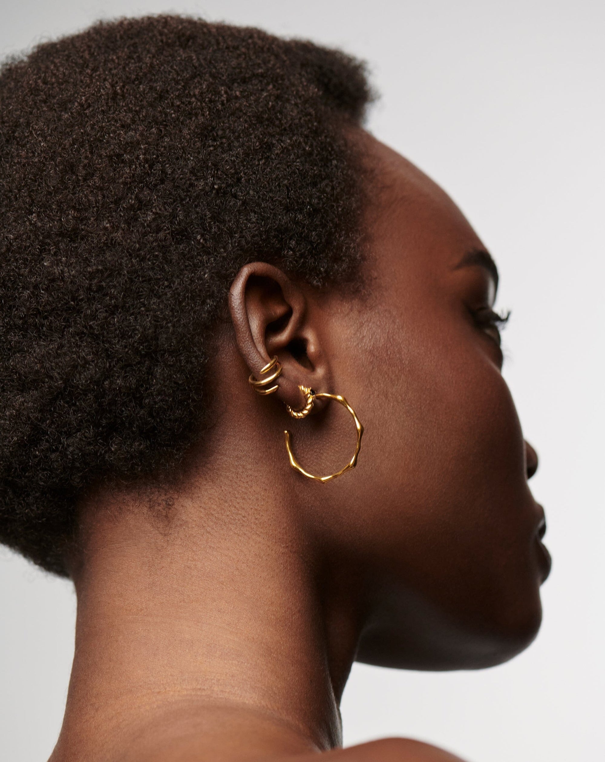 Missoma small molten hoops Clearance