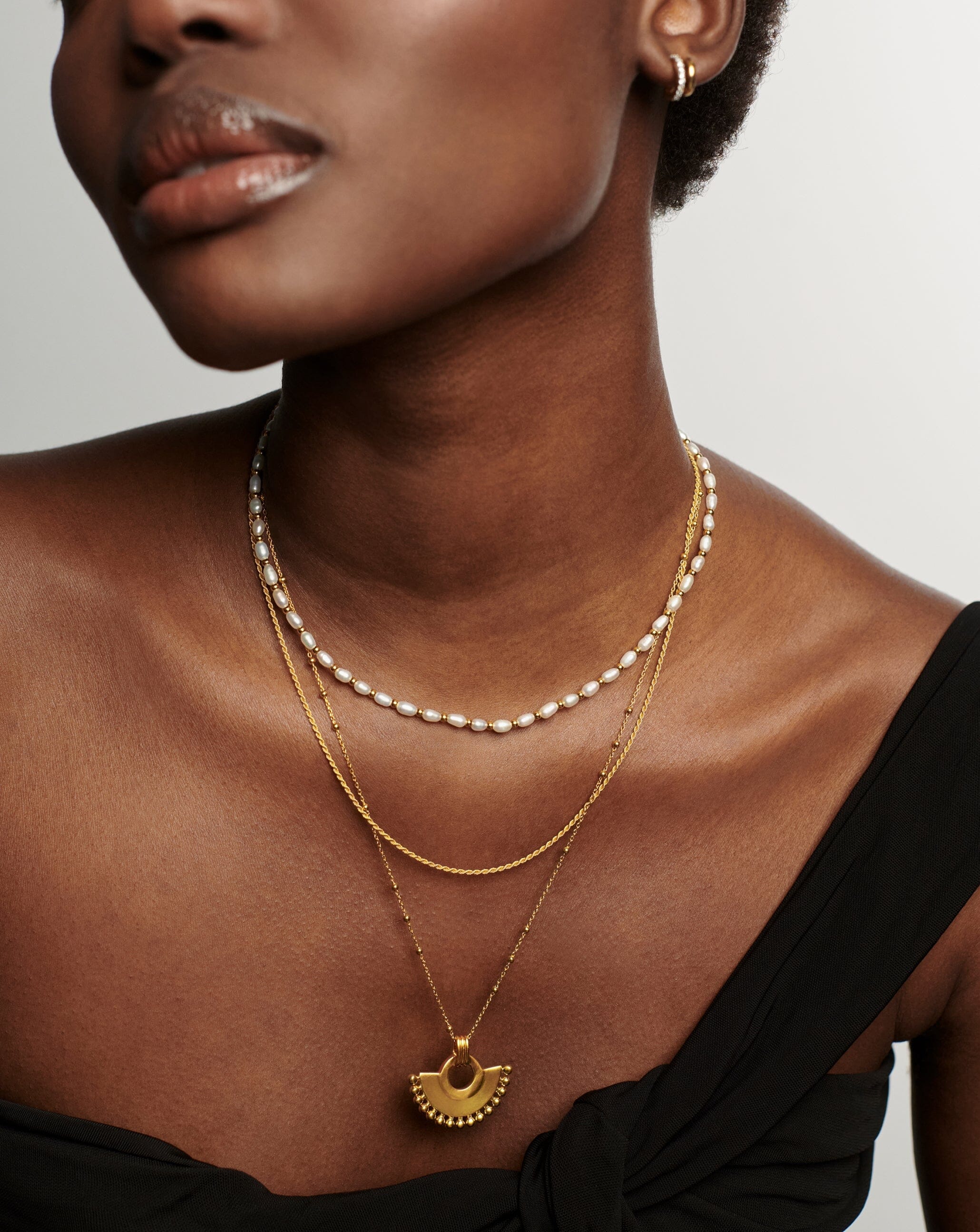 Medium Rope Chain Necklace | 18ct Gold Plated Vermeil Necklaces Missoma 