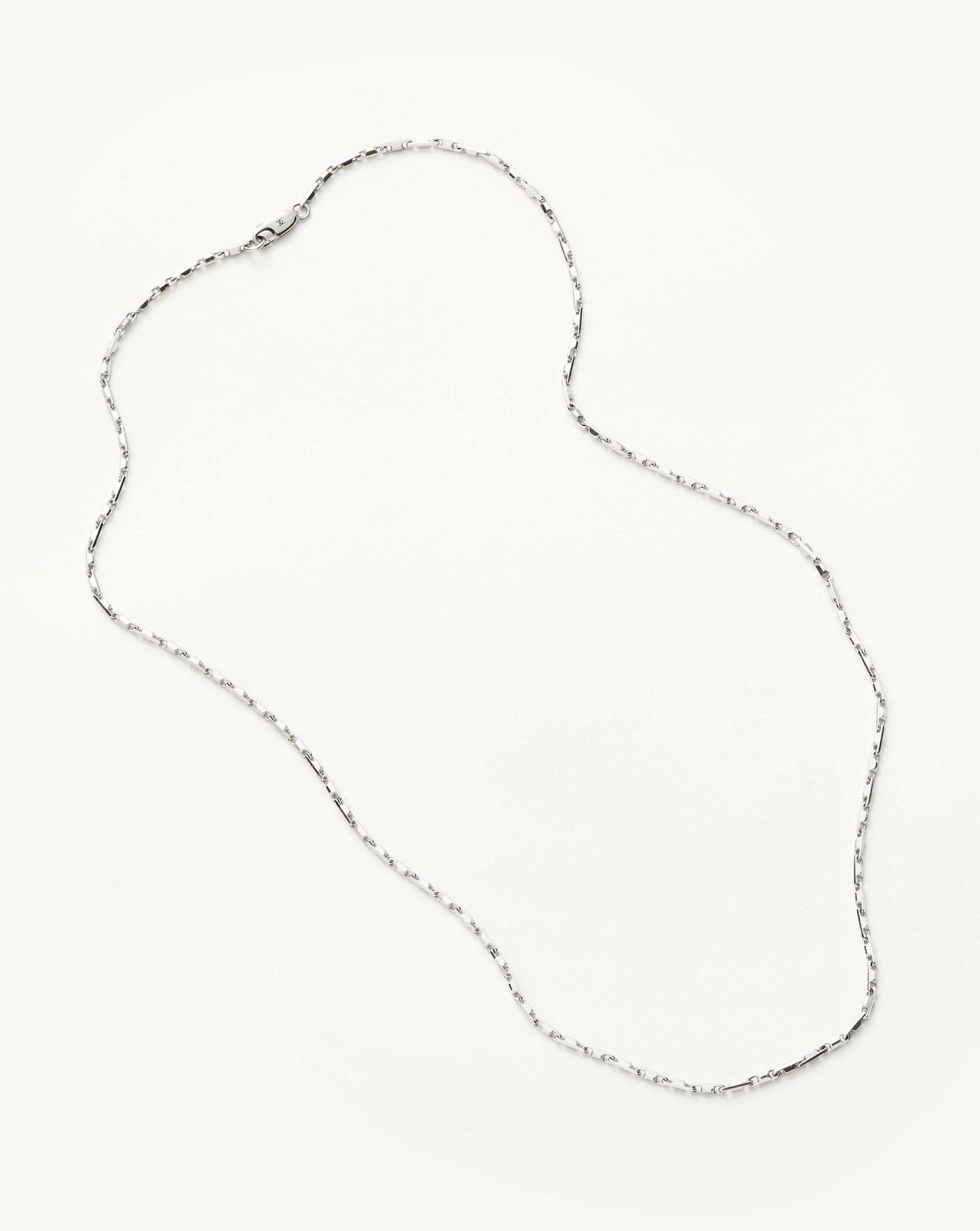 Mens Interlocking Link Chain Necklace | Sterling Silver Necklaces Missoma 