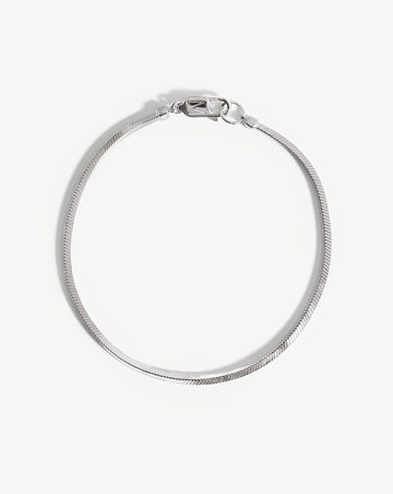 Men's Square Snake Chain Bracelet Bracelets Missoma 