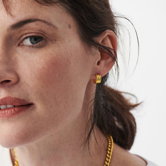 Mini Ancien Hoop Earrings Earrings Missoma 