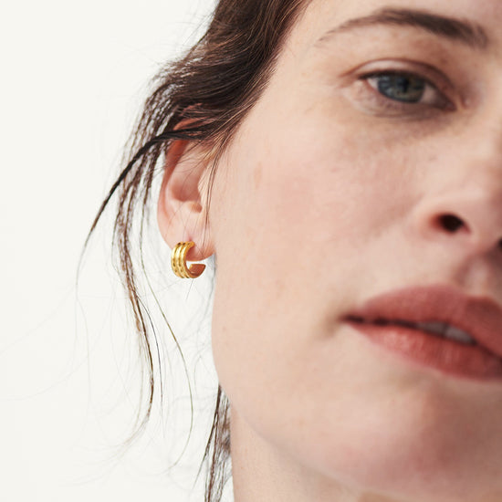 Mini Ancien Hoop Earrings Earrings Missoma 