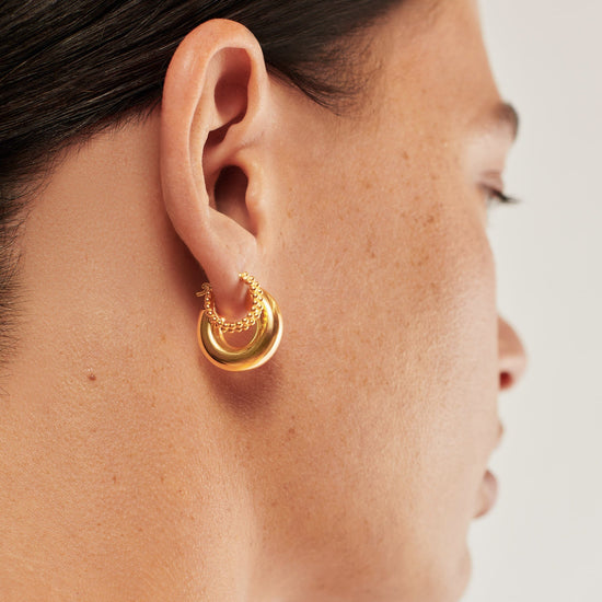 Mini Baya Hoop Earrings Earrings Missoma 