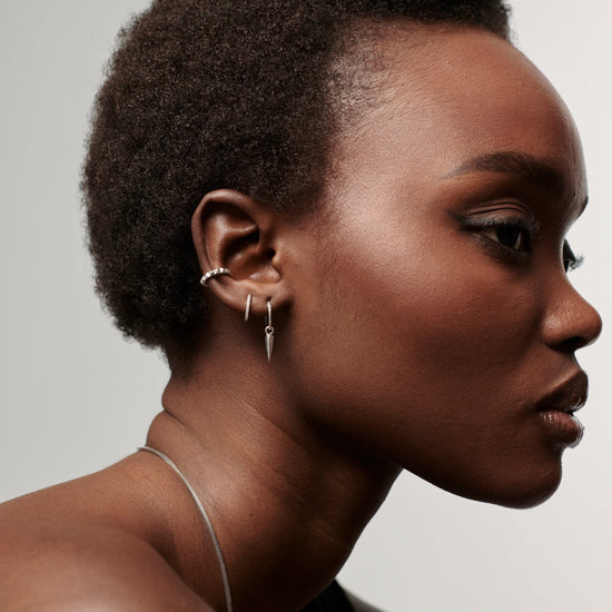 Mini Claw Charm Hoop Earrings Earrings Missoma 